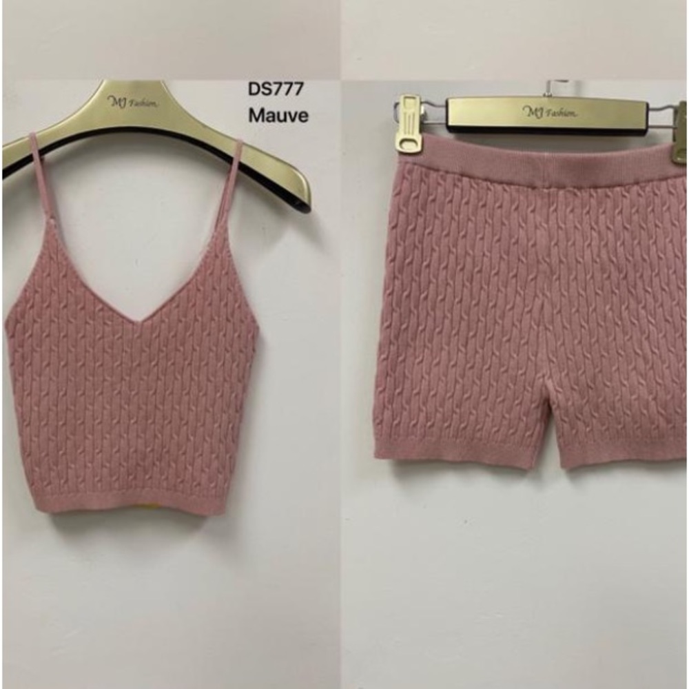 Mauve Short set